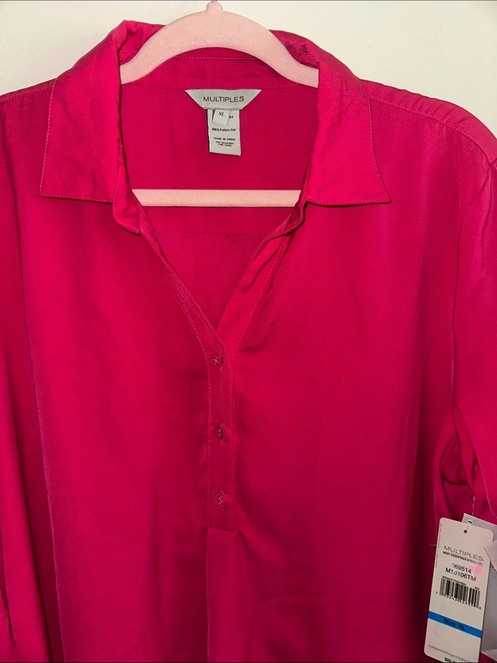 Multiples Split-Neck Tunic Top - Picture 5 of 5